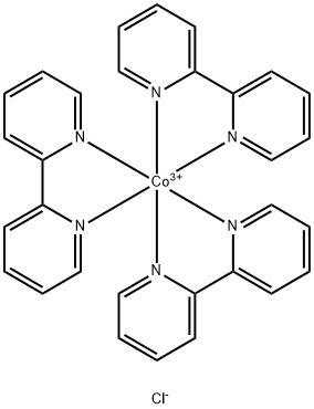 tris(2,2'-bipyridine)cobalt(III) trichloride tetrahydrate Structure