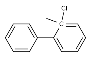 2-chloro-2-methylbiphenyl Structure
