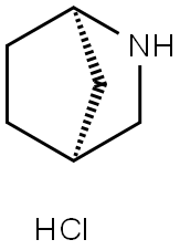 (1R,4S)-2-azabicyclo[2.2.1]heptane hydrochloride Structure