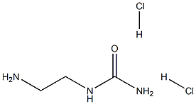 (2-aminoethyl)urea dihydrochloride Structure