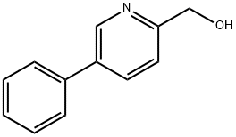 (5-phenylpyridin-2-yl)methanol Structure