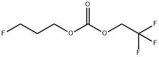 3-Fluoropropyl 2,2,2-trifluoroethyl carbonate 구조식 이미지