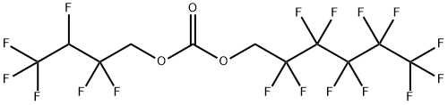 2,2,3,4,4,4-Hexafluorobutyl 1H,1H-perfluorohexyl carbonate 구조식 이미지