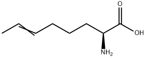 (S,E)-2-aminooct-6-enoicacid Structure