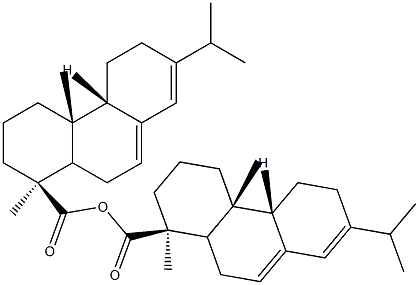 Abieticanhydride 구조식 이미지