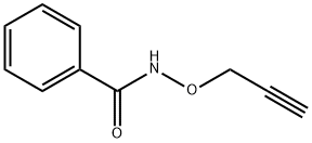 N-Benzoyl-O-(2-propinyl)-hydroxylamin Structure