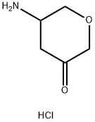 5-aminooxan-3-one hydrochloride Structure