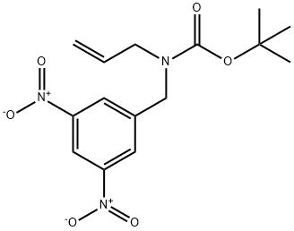 tert-butyl allyl(3,5-dinitrobenzyl)carbamate 구조식 이미지