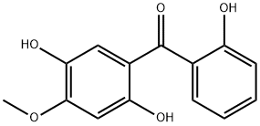 2,5,2'-Trihydroxy-4-methoxybenzophenone 구조식 이미지