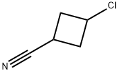 3-chlorocyclobutane-1-carbonitrile Structure