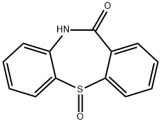 Dibenzo[b,f][1,4]thiazepin-11(10H)-one, 5-oxide Structure