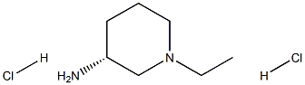 (3R)-1-ethylpiperidin-3-amine dihydrochloride Structure