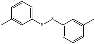 bis(3-methylphenyl) disulfide Structure