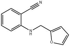 2-[(furan-2-ylmethyl)amino]benzonitrile Structure