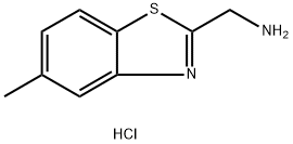 (5-methyl-1,3-benzothiazol-2-yl)methanamine dihydrochloride Structure