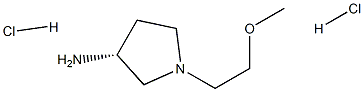 (R)-1-(2-methoxyethyl)pyrrolidin-3-amine dihydrochloride Structure