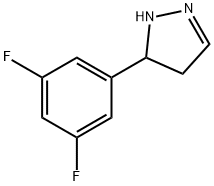 5-(3,5-Difluorophenyl)-4,5-dihydro-1H-pyrazole 구조식 이미지