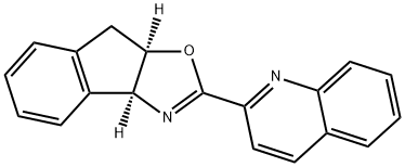 (3aS,8aR)- 3a,8a-dihydro-2-(2-
quinolinyl)-8H-Indeno[1,2-d]oxazole Structure