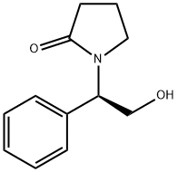 1-[(1R)-2-hydroxy-1-phenylethyl]pyrrolidin-2-one 구조식 이미지