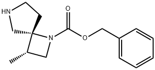 Benzyl (3S,4R)-3-methyl-1,6-diazaspiro[3.4]octane-1-carboxylate 구조식 이미지