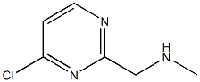 1-(4-Chloropyrimidin-2-yl)-N-methylmethanamine Structure