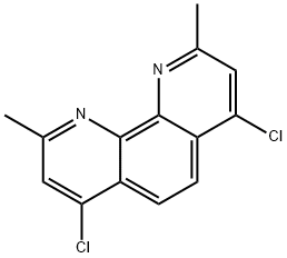 4,7-Dichloro-2,9-dimethyl-1,10-phenanthroline Structure