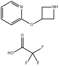 2-(3-Azetidinyloxy)pyridine trifluoroacetate 구조식 이미지