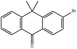 3-bromo-10,10-dimethyl-9(10H)-Anthracenone Structure