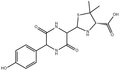 Amoxicillin EP Impurity C Structure