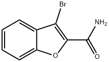 2-Benzofurancarboxamide, 3-bromo- Structure