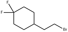 4-(2-Bromoethyl)-1,1-difluorocyclohexane Structure
