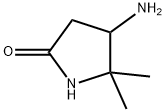 4-amino-5,5-dimethylpyrrolidin-2-one 구조식 이미지