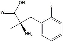 (2R)-2-amino-3-(2-fluorophenyl)-2-methylpropanoic acid Structure