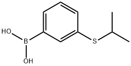 Boronic acid, B-[3-[(1-methylethyl)thio]phenyl]- Structure