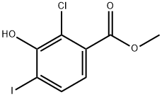 methyl 2-chloro-3-hydroxy-4-iodobenzoate 구조식 이미지