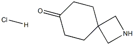 2-azaspiro[3.5]nonan-7-one hydrochloride 구조식 이미지