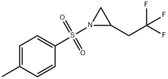 1-(p-Toluenesulfonyl)-2-(2,2,2-trifluoroethyl)aziridine Structure