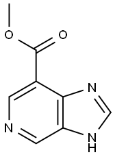 Methyl 1H-imidazo[4,5-c]pyridine-7-carboxylate Structure