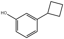 3-cyclobutylphenol 구조식 이미지