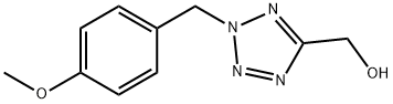 2H-Tetrazole-5-methanol, 2-[(4-methoxyphenyl)methyl]- Structure