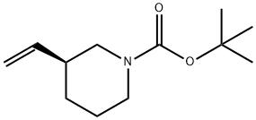 tert-butyl (S)-3-vinylpiperidine-1-carboxylate 구조식 이미지