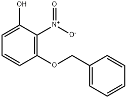 3-(Benzyloxy)-2-nitrophenol Structure