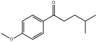1-(4-methoxyphenyl)-4-methylpentan-1-one Structure
