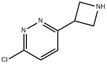 3-(azetidin-3-yl)-6-chloropyridazine Structure