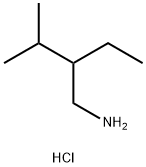 3-(aminomethyl)-2-methylpentane hydrochloride Structure