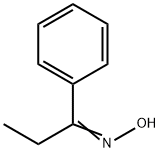 1-PHENYL-1-PROPANONE OXIME Structure