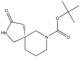 tert-butyl (R)-3-oxo-2,7-diazaspiro[4.5]decane-7-carboxylate 구조식 이미지