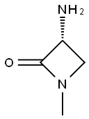 (3R)-3-amino-1-methylazetidin-2-one Structure