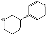 (S)-2-(pyridin-4-yl)morpholine 구조식 이미지