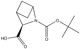 (3R)-2-[(tert-butoxy)carbonyl]-2-azabicyclo[2.1.1]hexane-3-carboxylic acid Structure